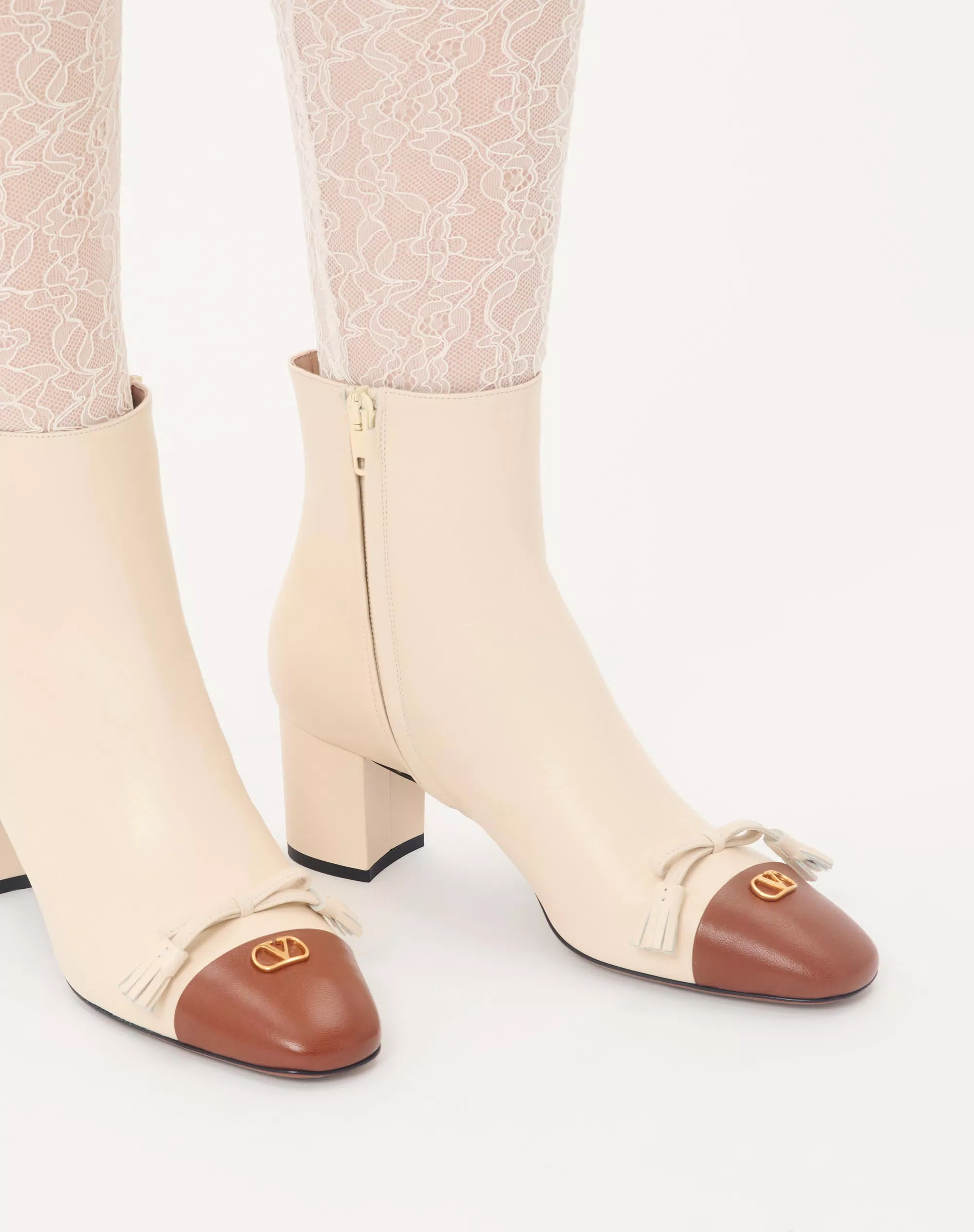 Valentino Valet Du Roi Kidskin Leather Ankle Boot 60Mm - Image 7